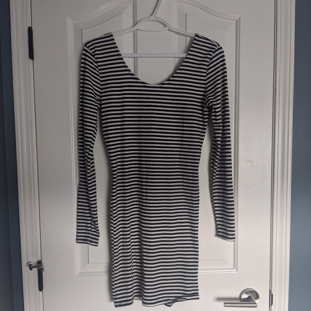 Volcom long sleeve Striped Dress